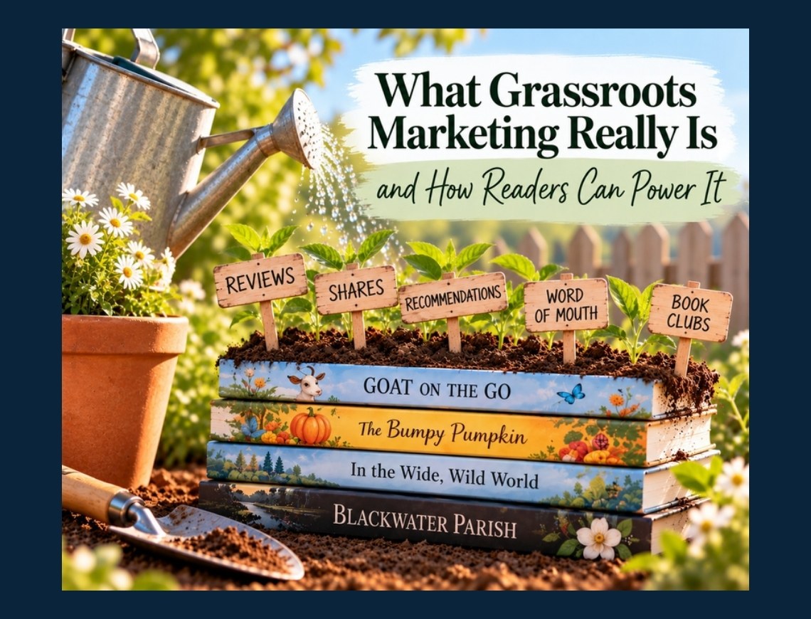 What Grassroots Marketing Really Is, and How Readers Can Power It